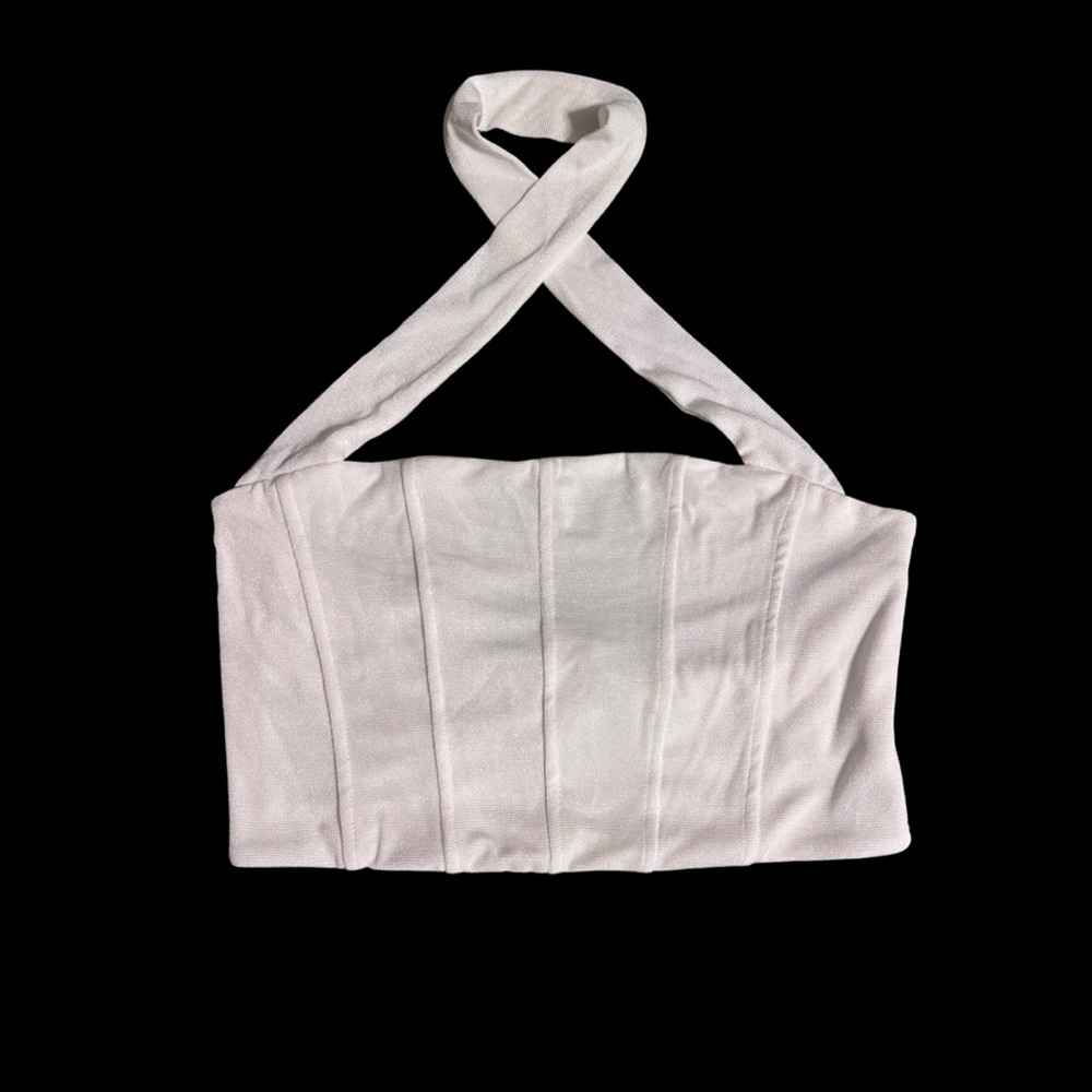 Fashion Corset Halter Crop Top